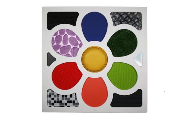 Taktilt teksturpanel