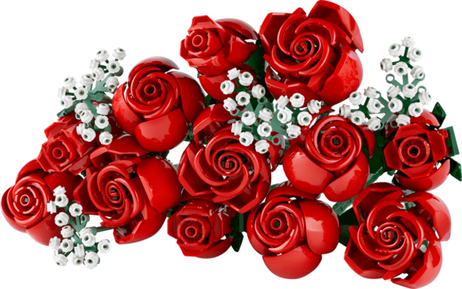 Hovedbilde LEGO® Botanicals Rosebukett - 822 deler
