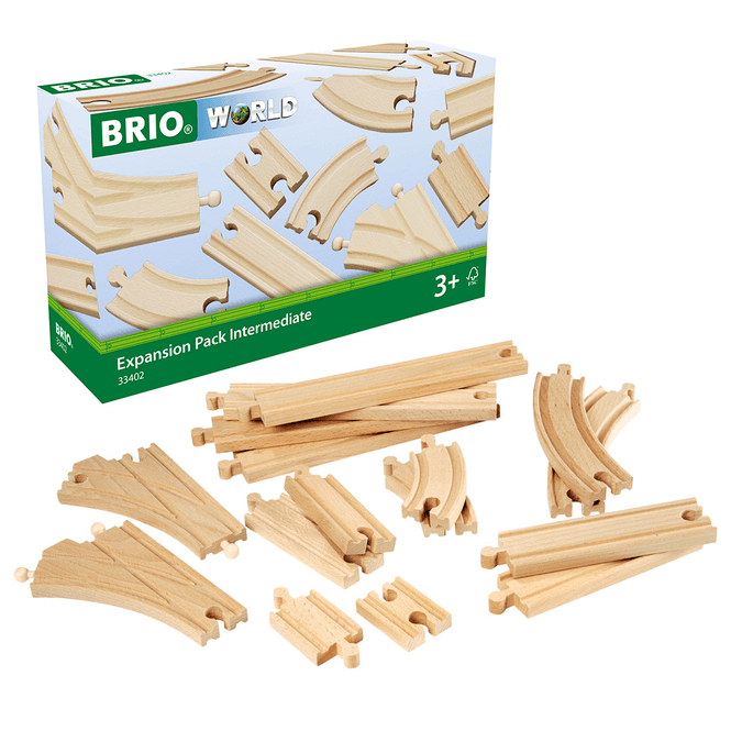 Hovedbilde BRIO® skinnesett - 16 deler
