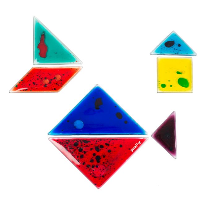Hovedbilde Squidgy Fidgets - Tangram Sett