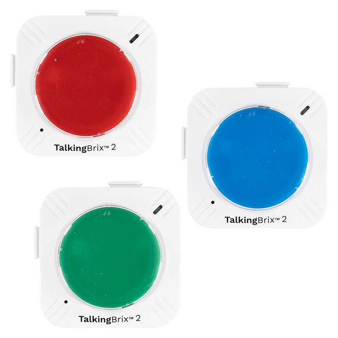 Hovedbilde TalkingBrix 2 – sett med 3 taleklosser ...