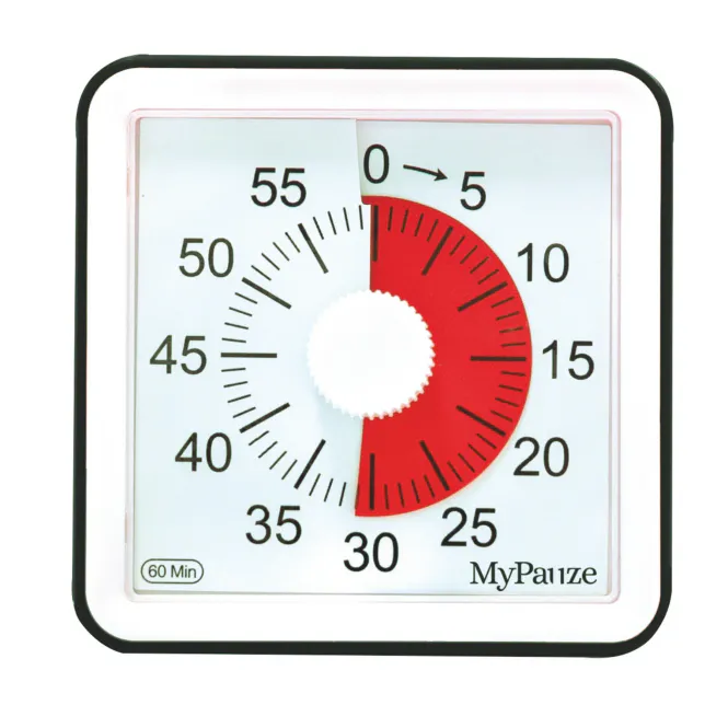 Hovedbilde Timer Konsentrasjonsklokke – Firkantet