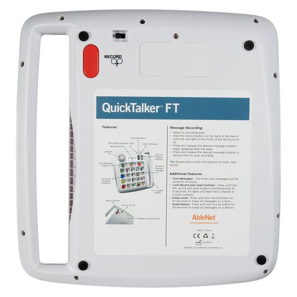 QuickTalker FeatherTouch 23 – omfattende flermeldingskommunikasjon (ASK)