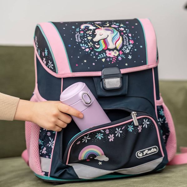 Drikkeflaske med sugerør - Lilla