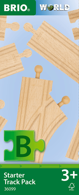 Hovedbilde BRIO® World startpakke med skinner