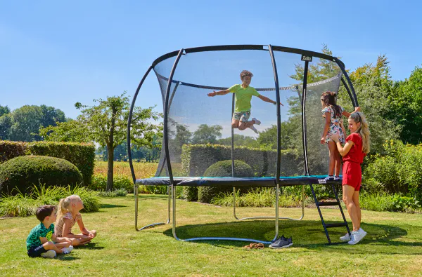 Trampoline Ø305 cm med sikkerhetsnett og stige