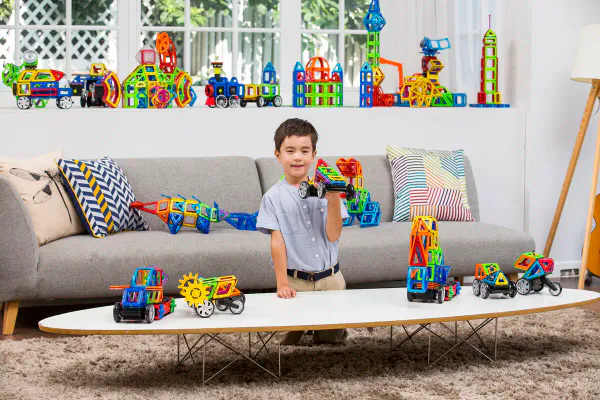 Magformers Transform Vehicle Byggesett – 17 stk