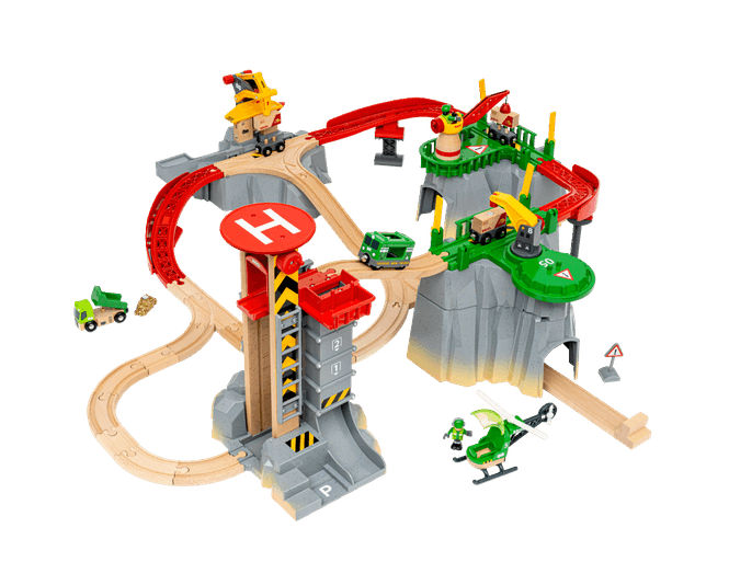 Hovedbilde BRIO® World Cargo Mountain - Togbane med fjell og ...