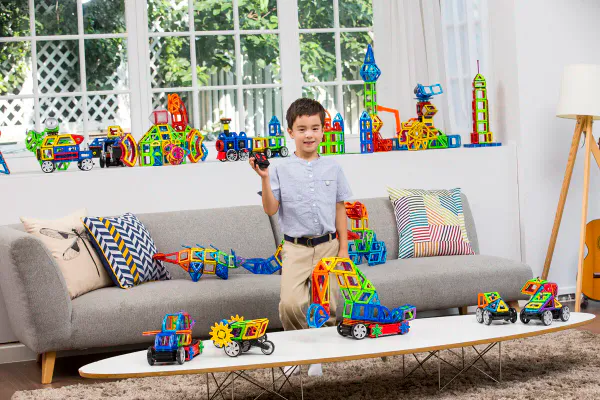 Magformers Transform Vehicle Byggesett – 17 stk