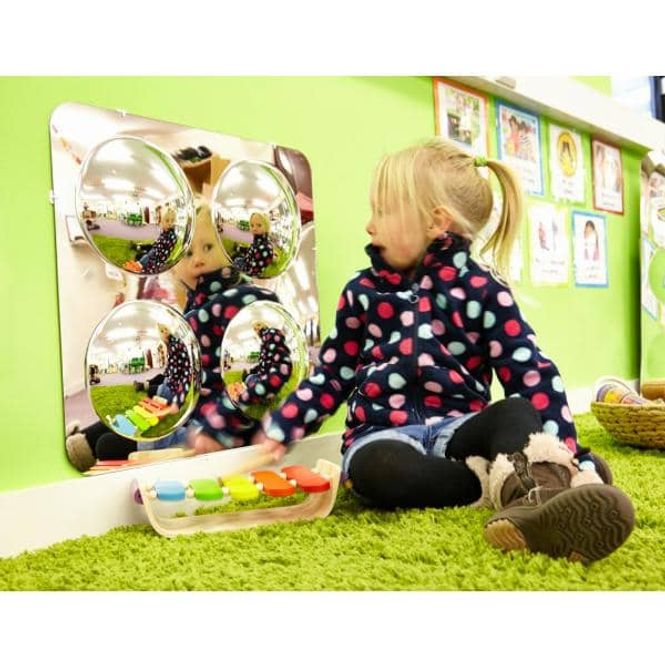 Hovedbilde 4 x kuppelspeil - Akryl (49 cm)