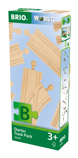 Hovedbilde BRIO® World startpakke med skinner