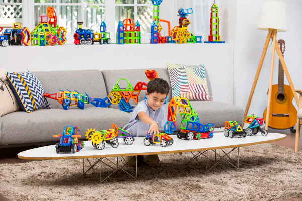 Magformers Transform Vehicle Byggesett – 17 stk