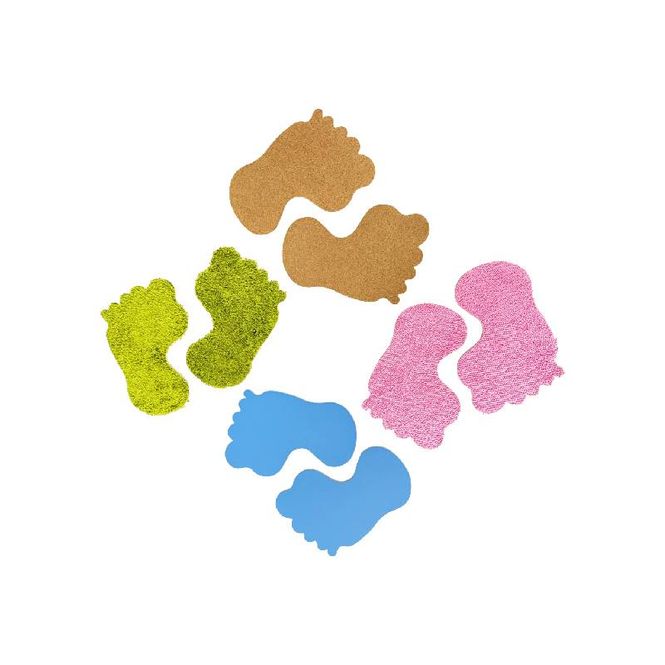 Hovedbilde Teksturerte Føtter – Sett med 8 stk