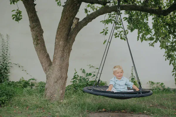 KREA Sansehuske – Sort, Ø100 cm