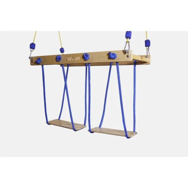 Liten gangbro med utskiftbare trinn