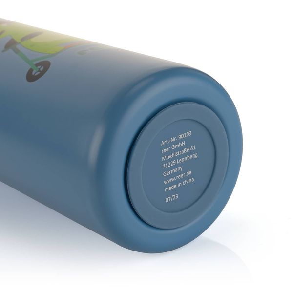 Drikkeflaske med sugerør - Blå