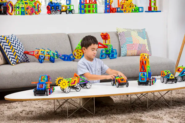 Magformers Transform Vehicle Byggesett – 17 stk