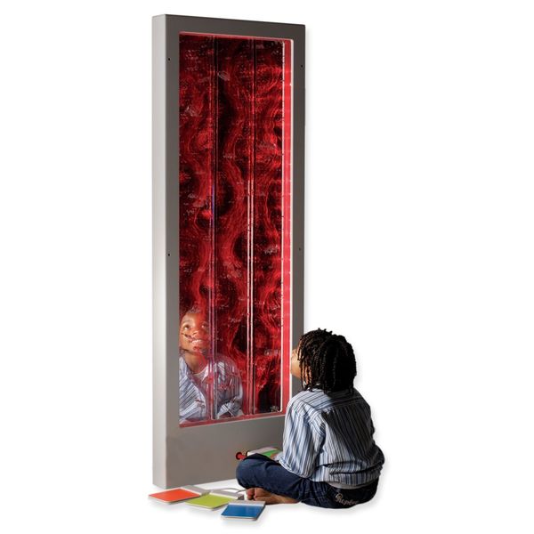 Interaktiv stor boblevegg inkl. 4 brytere