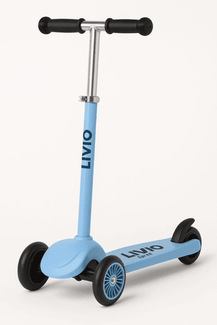 Hovedbilde LIVIO Sprint Sparkesykkel 3-Hjuling, Lyseblå