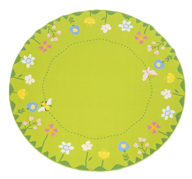Hovedbilde Leketeppe blomstereng – Ø 200 cm