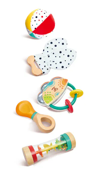 Hape 5-i-1 Baby Sanseleke-sett