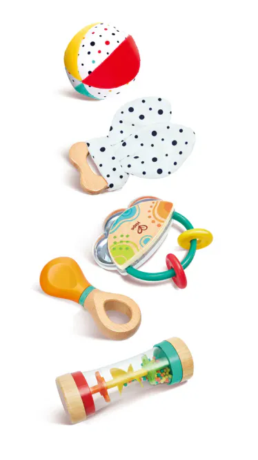 Hovedbilde Hape 5-i-1 Baby Sanseleke-sett