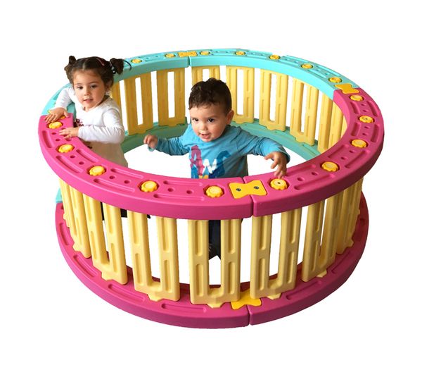 Rund lekepark – multifunksjonell aktivitetsarena