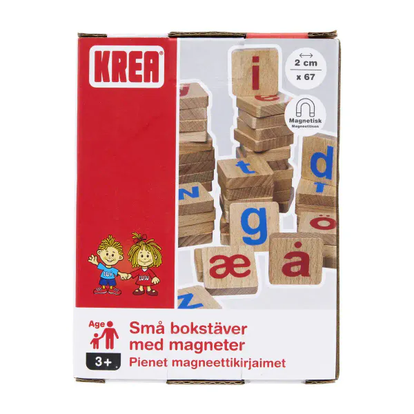 KREA Magnetiske Små Bokstaver