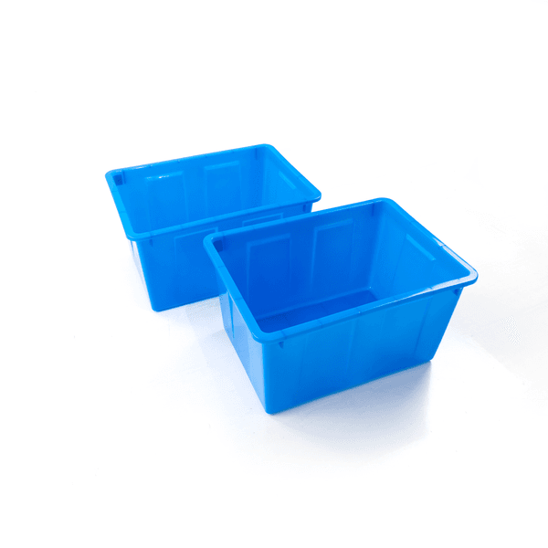 Pumpe med slange og plastkasser (sett)