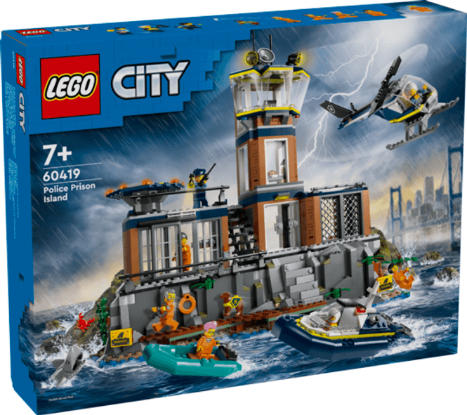 Hovedbilde LEGO® City Politiets fengselsøy 