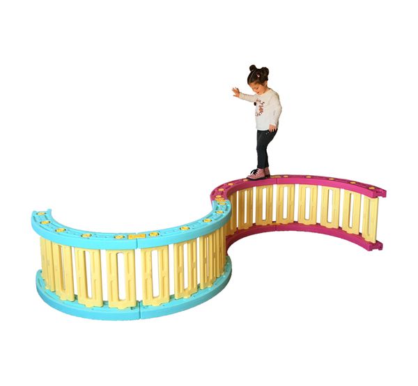 Rund lekepark – multifunksjonell aktivitetsarena