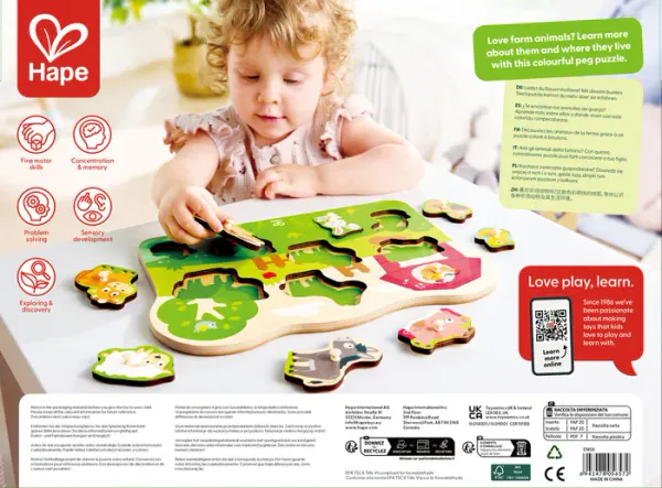 Hape Bondegård Knottpuslespill