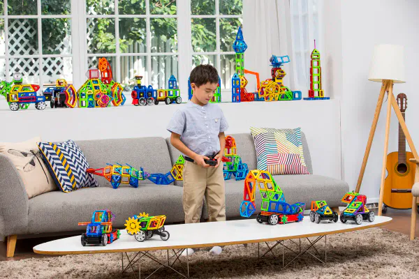 Magformers Transform Vehicle Byggesett – 17 stk