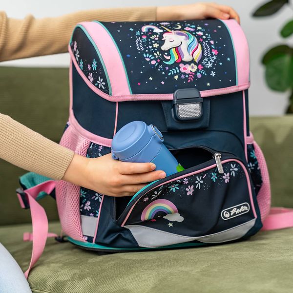 Drikkeflaske med sugerør - Blå