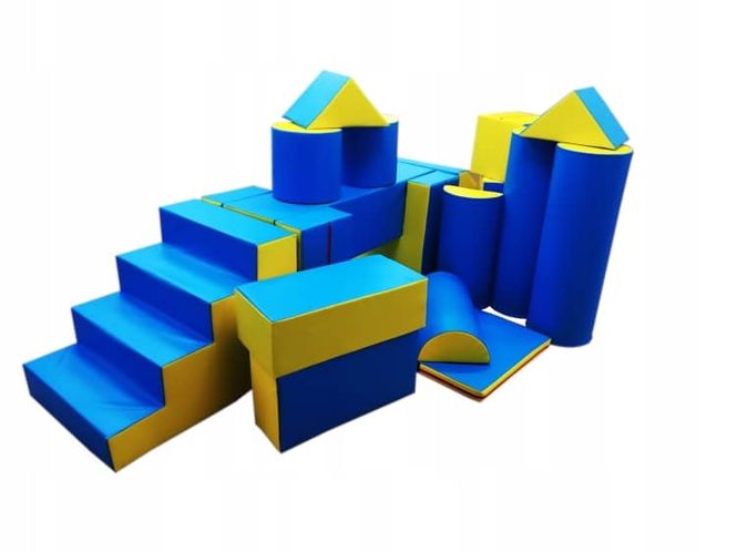 Hovedbilde Store Skumfigurer, sett med 19 elementer