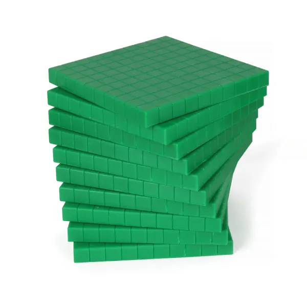 Grønne Hundredplater – Pakke med 10