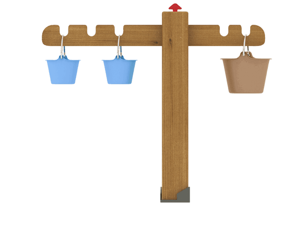 Sandvekt for lek