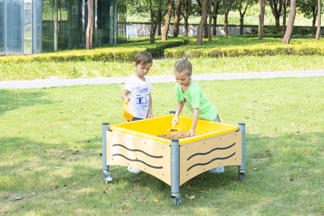 Hovedbilde Mobil lekekasse – kvadratisk